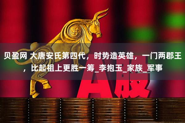 贝盈网 大唐安氏第四代，时势造英雄，一门两郡王，比起祖上更胜一筹_李抱玉_家族_军事