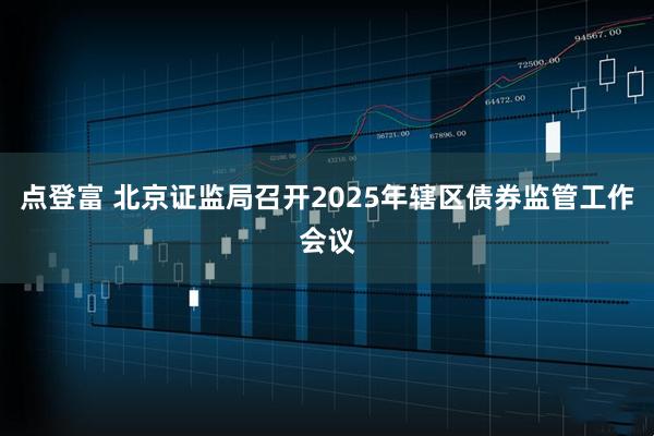 点登富 北京证监局召开2025年辖区债券监管工作会议